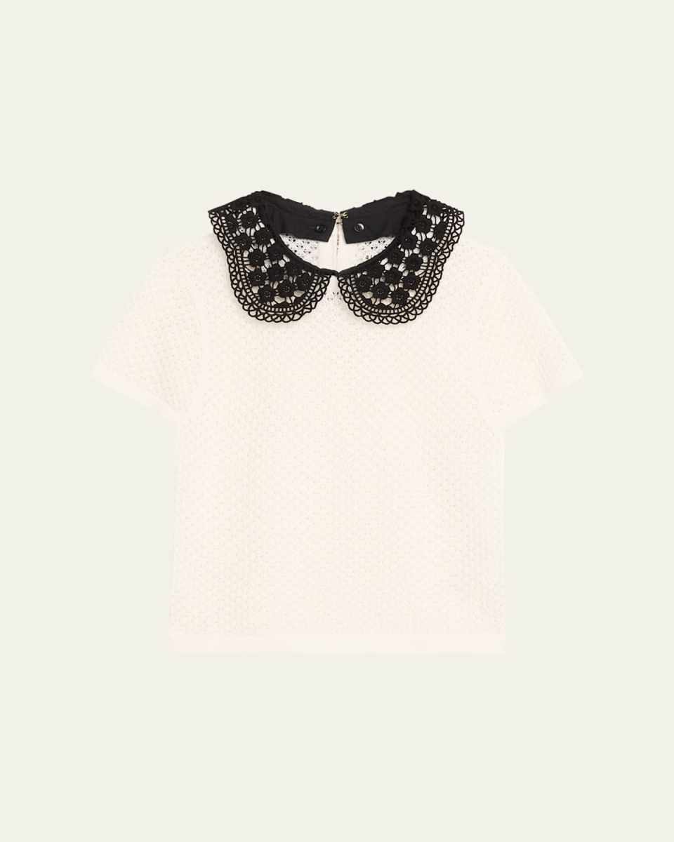 Chase Puff-Sleeve Sweater